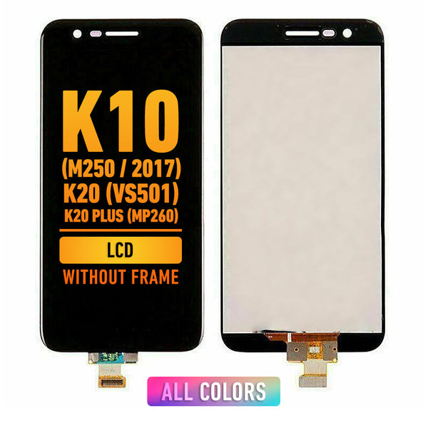 LG K10 (M250 / 2017) / K20 (VS501) / K20 Plus (MP260) Pantalla LCD Sin Bisel