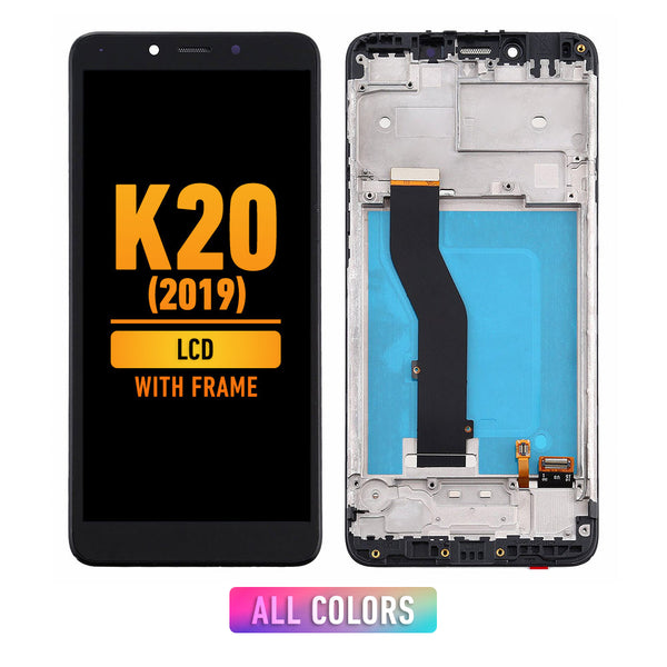 LG K20 (2019) Pantalla LCD Con Bisel (Reacondicionada) (Todos Los Colores)