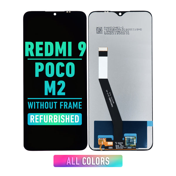 Xiaomi Redmi 9 / POCO M2 Pantalla LCD Sin Bisel (Reacondicionada) (Todos Los Colores)