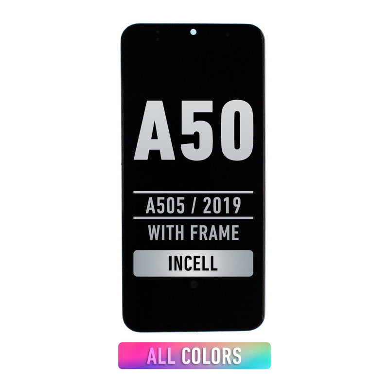 Samsung Galaxy A50 (A505 / 2019) Pantalla Con Bisel (Sin Lector De Huella) (Incell) (Versión US