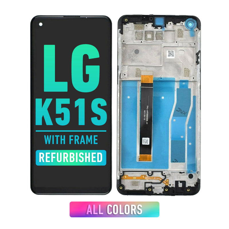 LG K51S Pantalla LCD Con Bisel (Todos Los Colores)