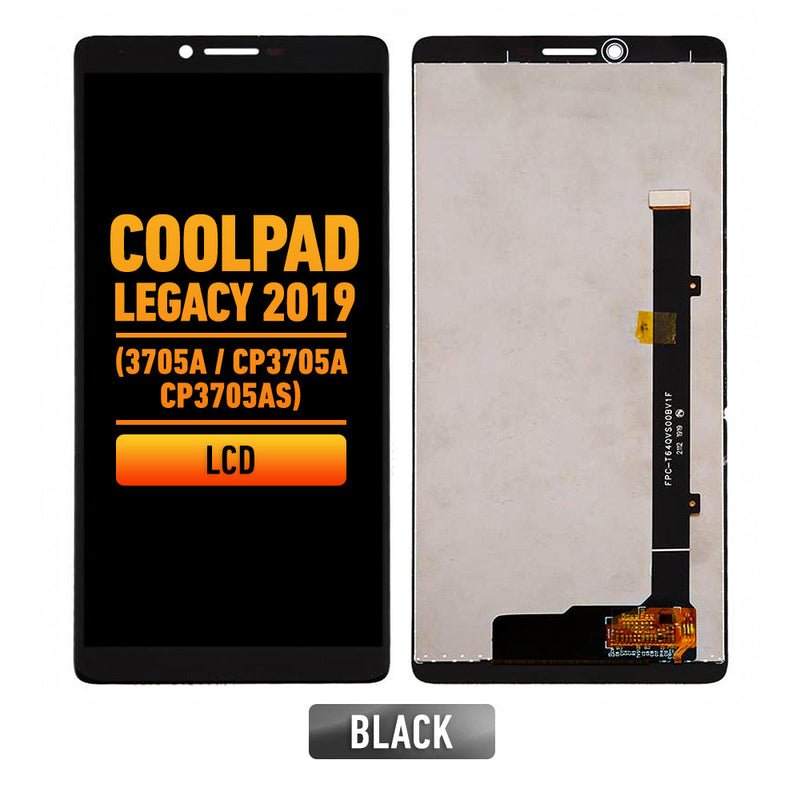 Coolpad Legacy 2019 (3705A / CP3705A / CP3705AS) Pantalla LCD Sin Bisel (Negro)
