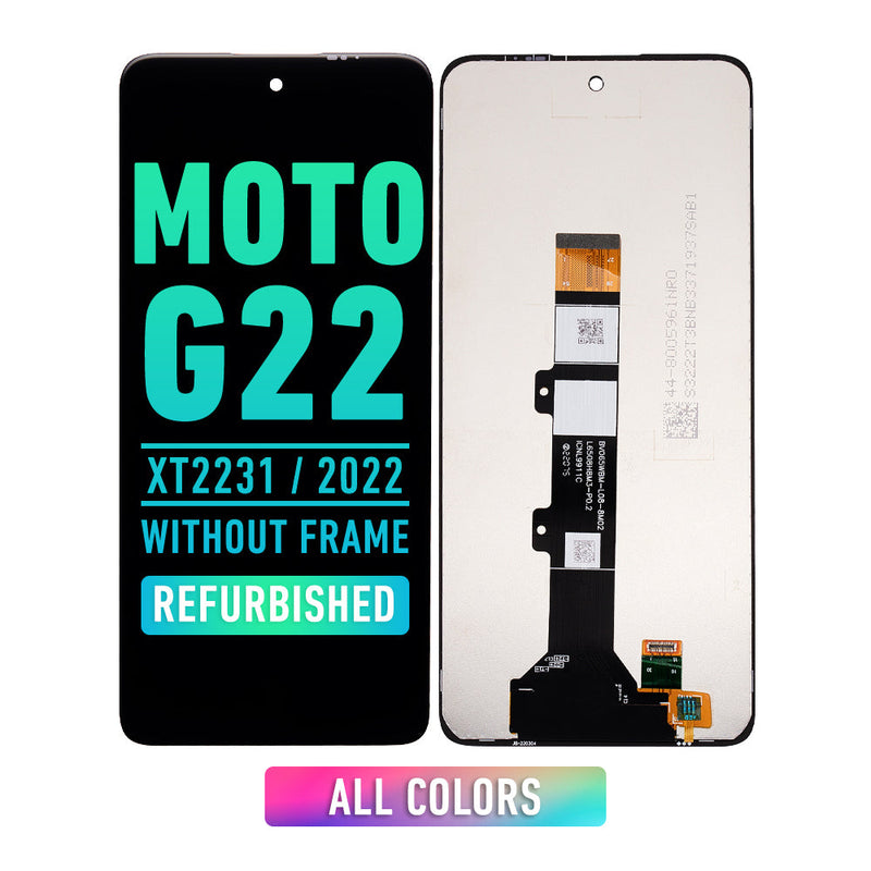 Motorola Moto G22 (XT2231 / 2022) Pantalla LCD Sin Bisel (Reacondicionada) (All Colors)