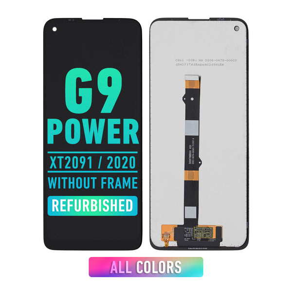 Motorola Moto G9 Power (XT2091) Pantalla LCD Sin Bisel (Reacndicionada) (Todos Los Colores)