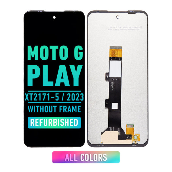 Motorola Moto G Play (XT2271-5 / 2023) Pantalla LCD Sin Bisel (Reacondicionada) (Todos Los Colores)