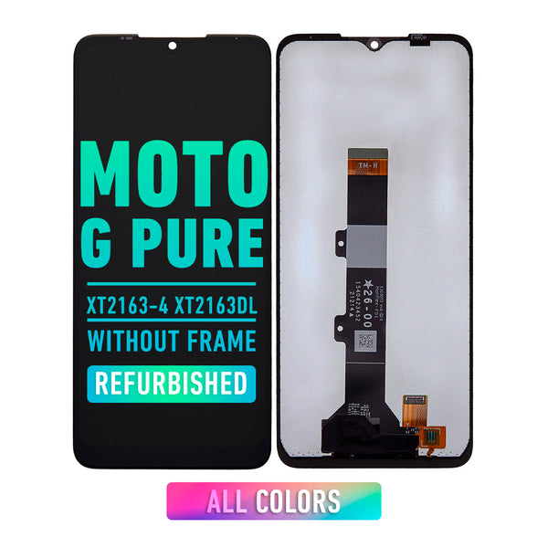 Motorola Moto G Pure Pantalla LCD Sin Bisel (Reacondicionada) (XT2163 / 2021)