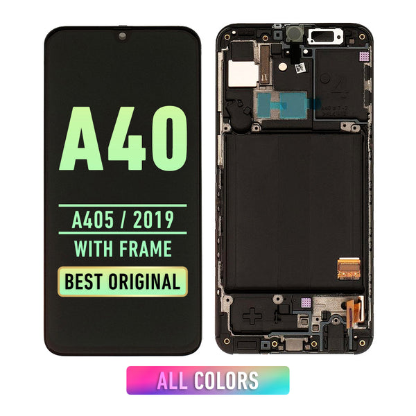 Samsung Galaxy A40 OLED Pantalla Con Bisel (Reacondicionada) (A405 / 2019) (Todos Los Colores)