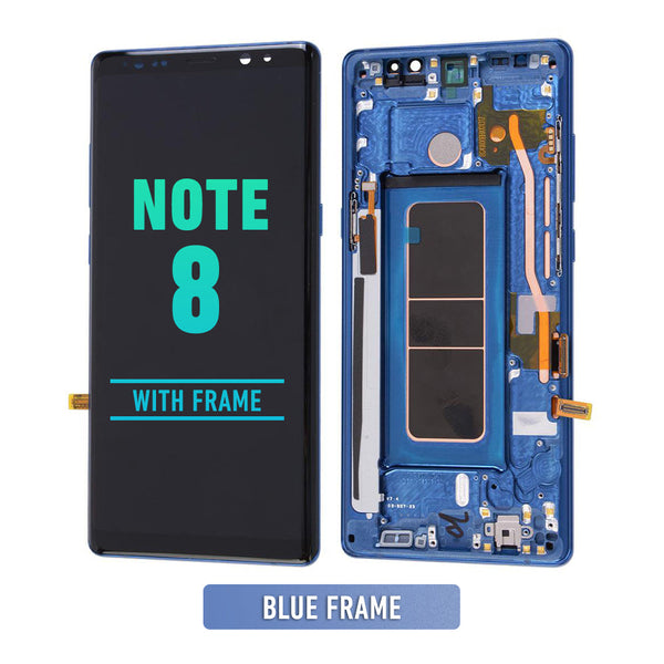 Samsung Galaxy Note 8 Pantalla Con Bisel (Reacondicionada) (Azul Frame)