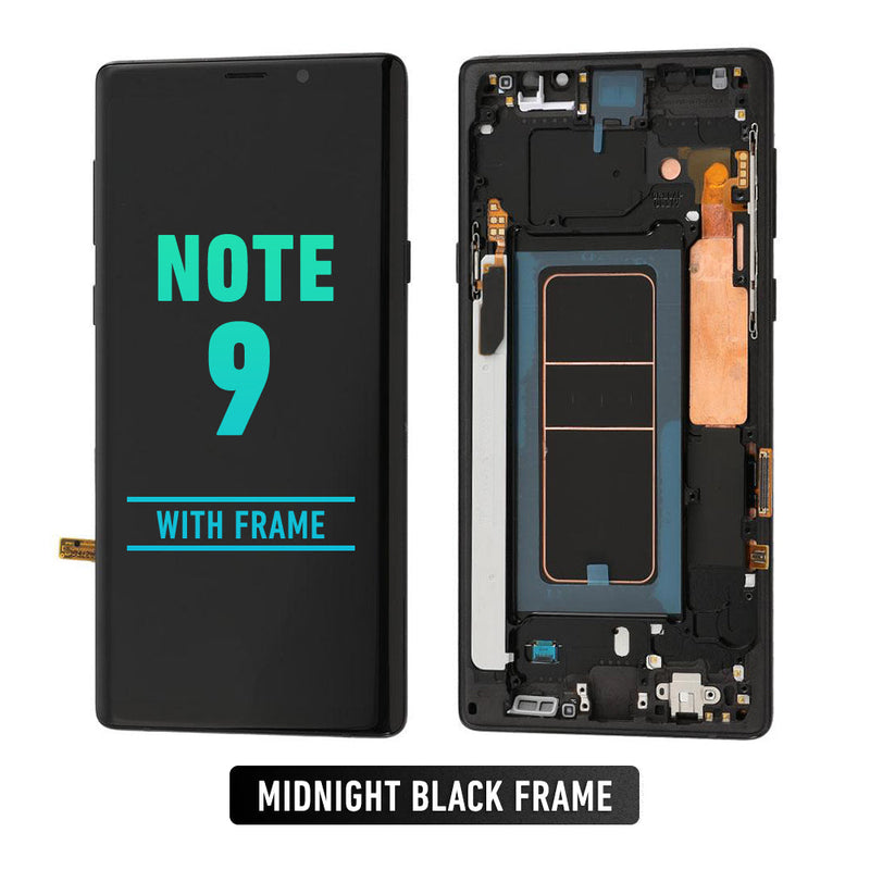 Samsung Galaxy Note 9 Pantalla Con Bisel (Reacondicionada) (Negro Medianoche Frame)