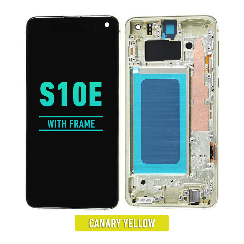 Samsung Galaxy S10E Pantalla Con Bisel (Reacondicionada) (Amarillo Canario)