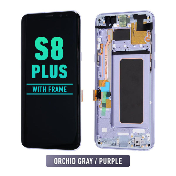 Samsung Galaxy S8 Plus Pantalla Con Bisel (Reacondicionada) (Orchid Gris / Purple)