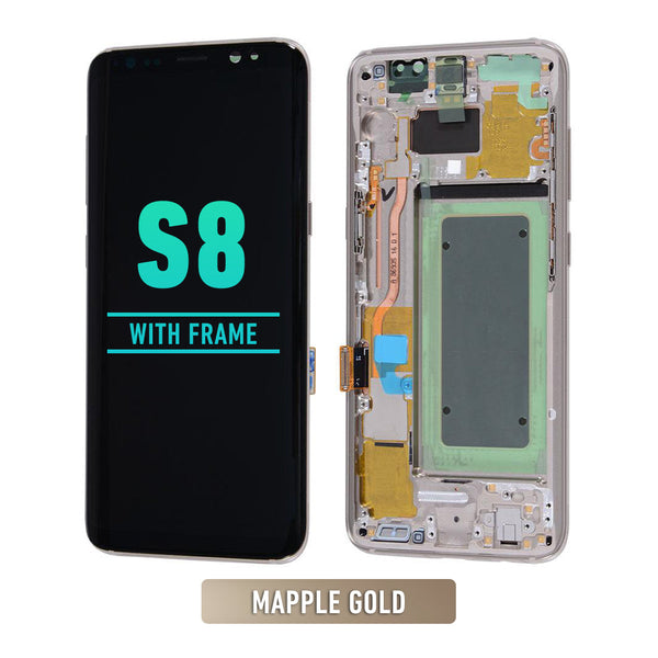Samsung Galaxy S8 Pantalla Con Bisel (Reacondicionada) (Oro Arce)