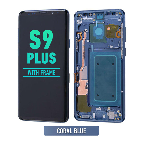 Samsung Galaxy S9 Plus Pantalla Con Bisel (Reacondicionada) (Azul Coral)