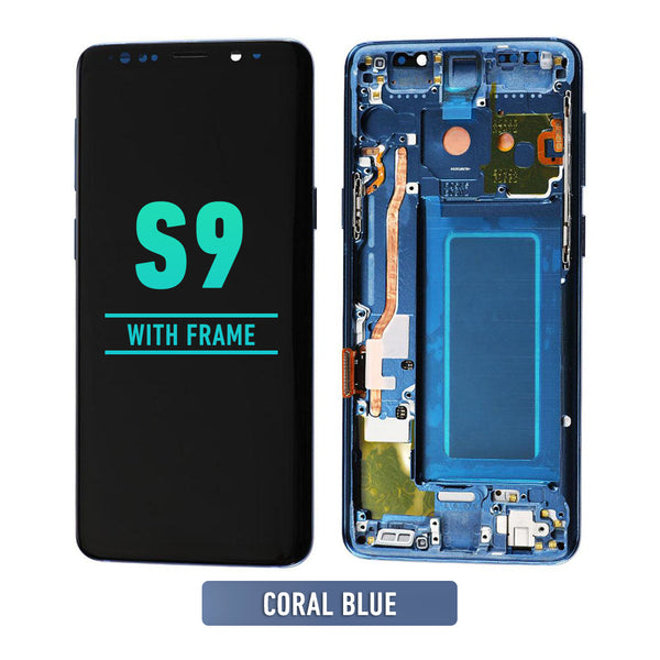 Samsung Galaxy S9 Pantalla Con Bisel (Reacondicionada) (Azul Coral)