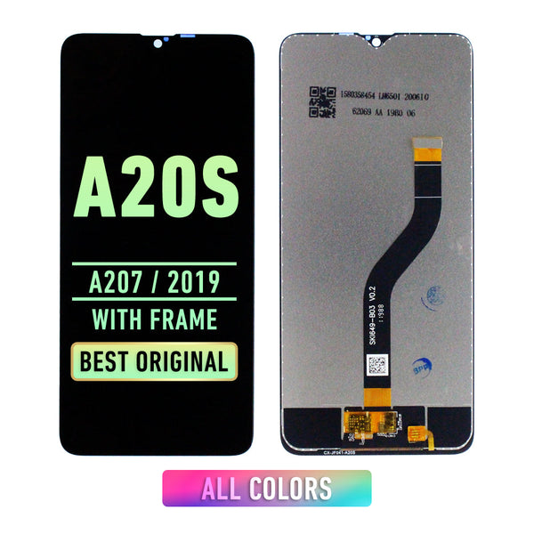 Samsung Galaxy A20S (A207 / 2019) OLED Pantalla Sin Bisel (Reacondicionada) (Todos Los Colores)