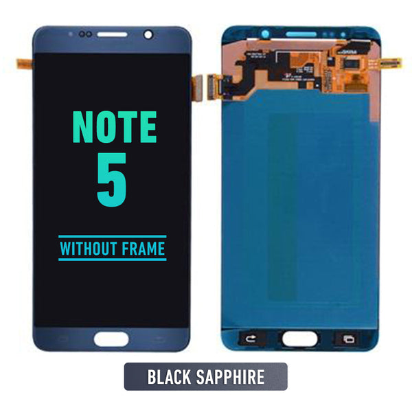 Samsung Galaxy Note 5 Pantalla Sin Bisel (Reacondicionada) (Zafiro Negro)