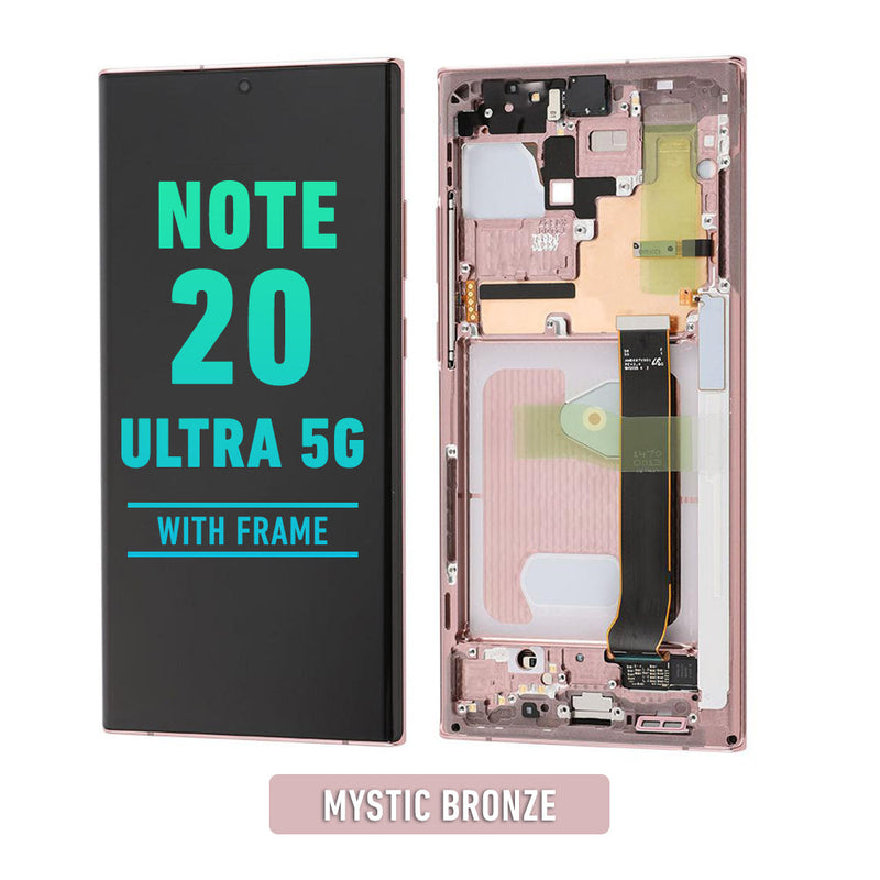 Samsung Galaxy Note 20 Ultra 5G Pantalla Con Bisel (Premium) (Mystic Bronze)