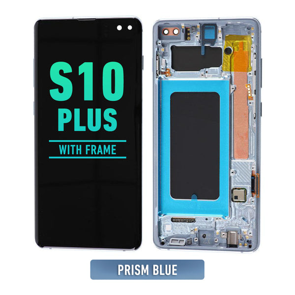 Samsung Galaxy S10 Plus Pantalla Con Bisel (Reacondicionada) (Azul Prisma)