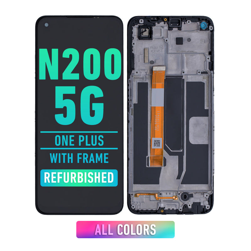 OnePlus Nord N200 5G Pantalla LCD Con Bisel (Reacondicionada) (Todos Los Colores)
