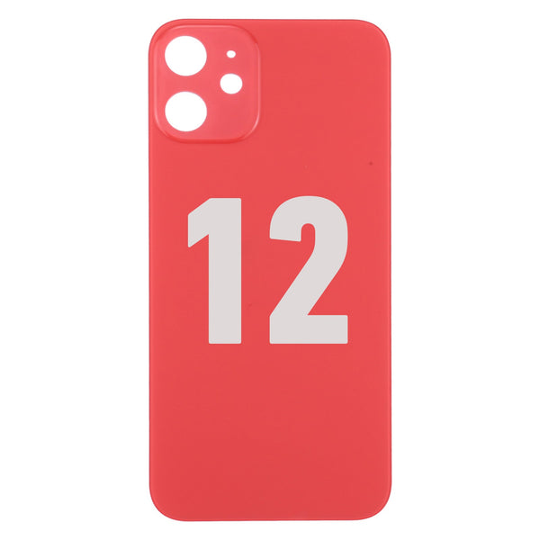 iPhone 12 Cristal Trasero Con Orificio De Camara Mas Grande (No Logo) (Todos Los Colores)