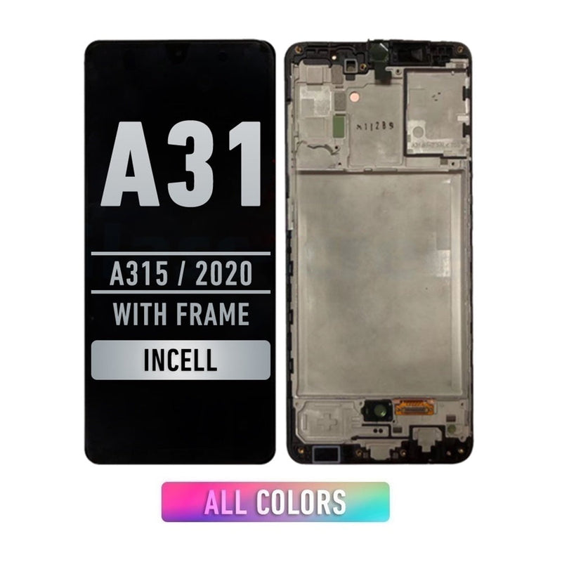 Samsung Galaxy A31 (A315 / 2020) Pantalla Con Bisel (Incell)