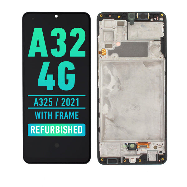 Samsung Galaxy A32 4G (A325 / 2021) Pantalla Con Bisel (Reacondicionada) (Negro)