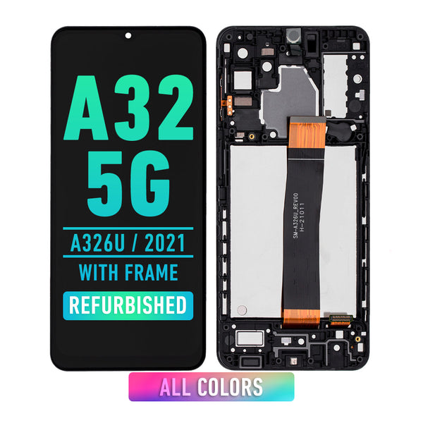 Samsung Galaxy A32 5G (A326U / 2021) Pantalla Con Bisel (Reacondicionada) (Versión Americana) (Todos Los Colores)