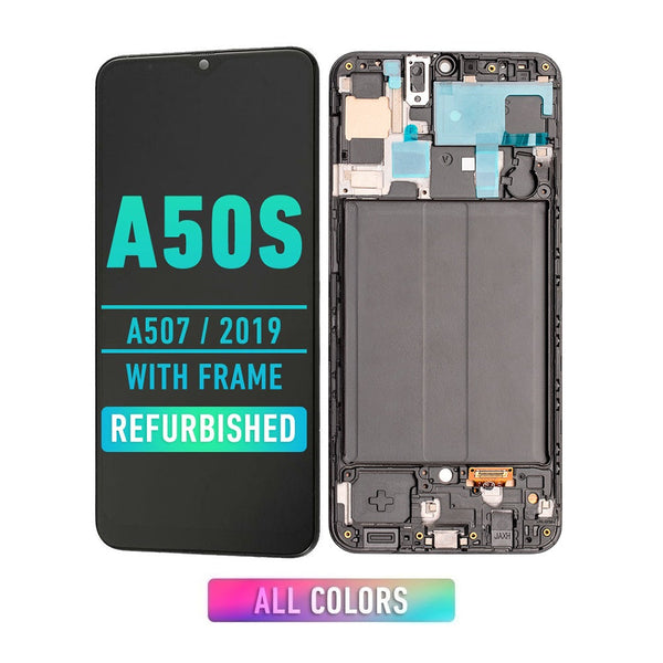 Samsung Galaxy A50S (A507 / 2019) Pantalla Con Bisel (Reacondicionada) (Todos Los Colores)
