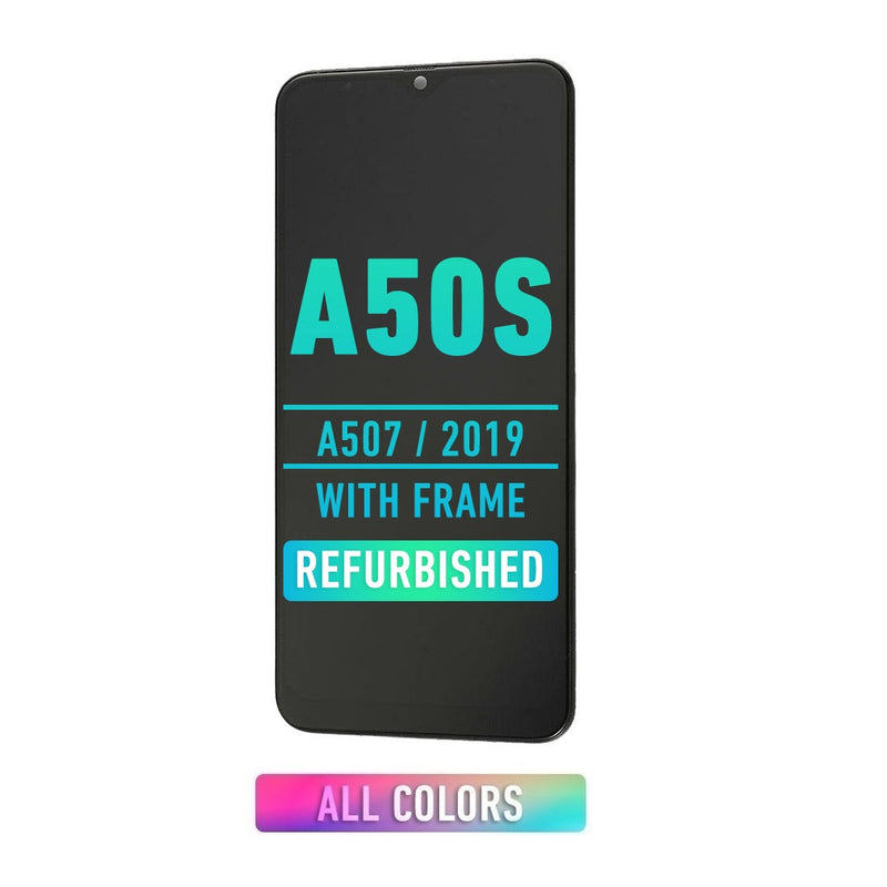 Samsung Galaxy A50S (A507 / 2019) Pantalla Con Bisel (Reacondicionada) (Todos Los Colores)