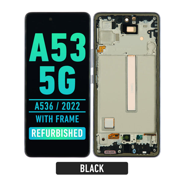 Samsung Galaxy A53 5G (A536 / 2022) Pantalla Con Bisel (Reacondicionada) (Negro)