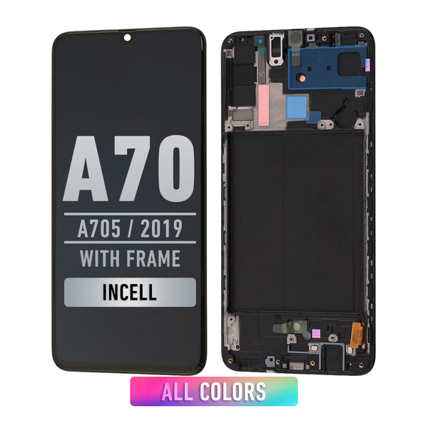Samsung Galaxy A70 (A705 / 2019) Pantalla Con Bisel (Incell) (Todos Los Colores)