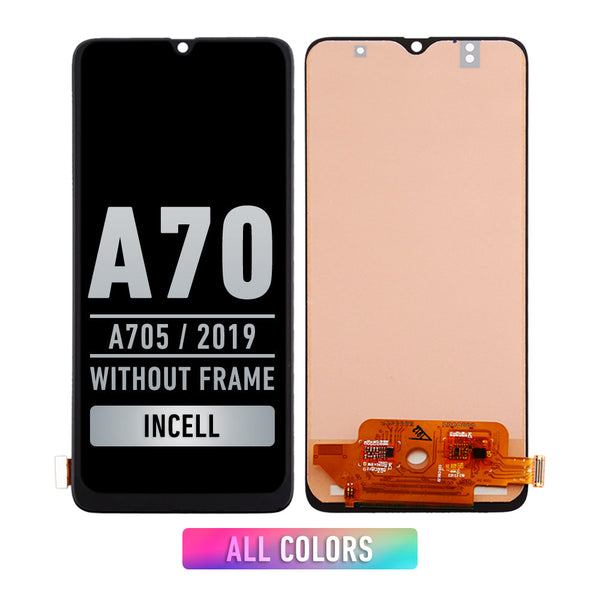 Samsung Galaxy A70 (A705 / 2019) Pantalla Sin Bisel (Aftermarket Incell) (Todos Los Colores)