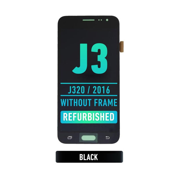 Samsung Galaxy J3 Pantalla Sin Bisel (Reacondicionada) (J320 / 2016) (Negro)