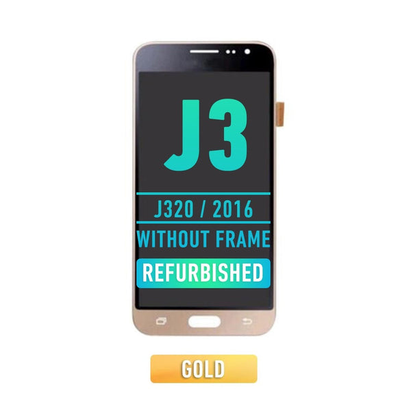 Samsung Galaxy J3 Pantalla Sin Bisel (Reacondicionada) (J320 / 2016) (Oro)