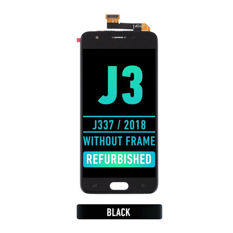 Samsung Galaxy J3 (J337 / 2018) Pantalla Sin Bisel (Reacondicionada) (Negro)