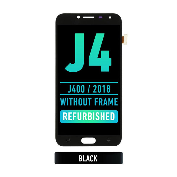 Samsung Galaxy J4 (J400 / 2018) Pantalla Sin Bisel (Reacondicionada) (Negro)