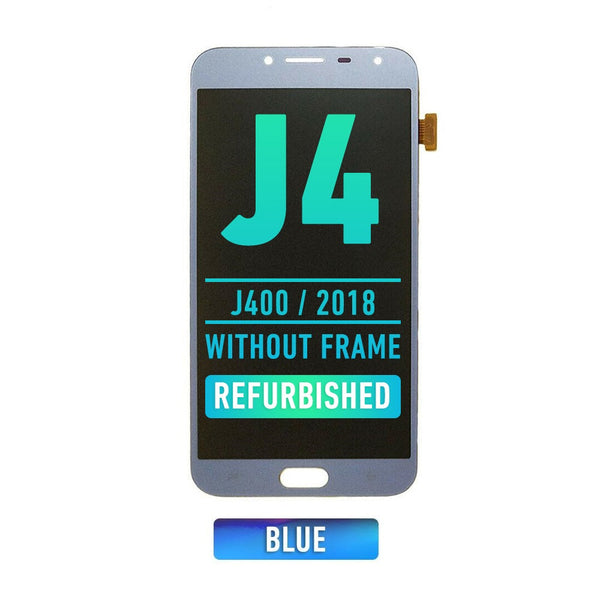 Samsung Galaxy J4 (J400 / 2018) Pantalla Sin Bisel (Reacondicionada) (Azul)