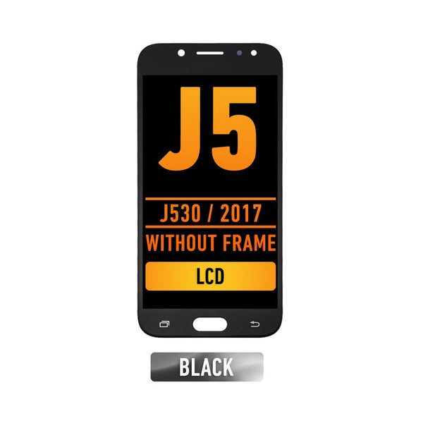 Samsung Galaxy J5 (J530 / 2017) Pantalla Sin Bisel (Aftermarket Plus) (Negro)
