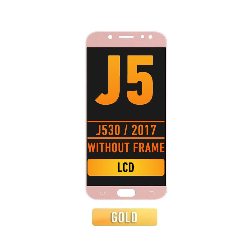 Samsung Galaxy J5 (J530 / 2017) Pantalla Sin Bisel (Aftermarket Plus) (Oro)
