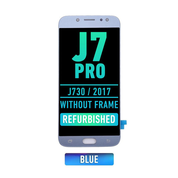 Samsung Galaxy J7 Pro Pantalla Sin Bisel (Reacondicionada) (J730 / 2017) (Azul)