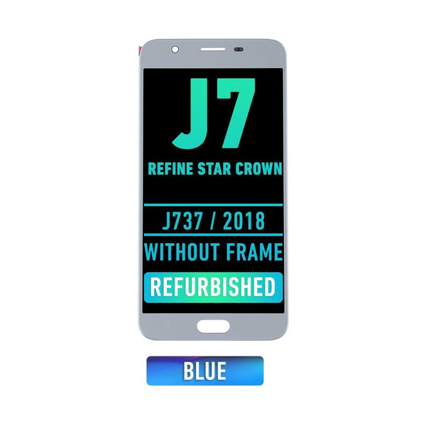 Samsung Galaxy J7 Refine / Star / Crown (Reacondicionada) (J737 / 2018) Pantalla Sin Bisel (Azul)