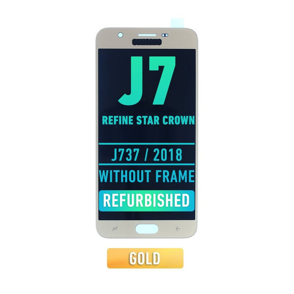 Samsung Galaxy J7 Refine / Star / Crown (Reacondicionada) (J737 / 2018) Pantalla Sin Bisel (Oro)