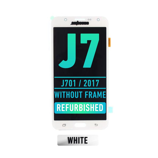 Samsung Galaxy J7 (J701 / 2017) Pantalla Sin Bisel (Reacondicionada) (Blanco)
