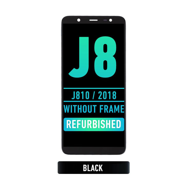 Samsung Galaxy J8 Pantalla Sin Bisel (Reacondicionada) (J810 / 2018) (Negro)