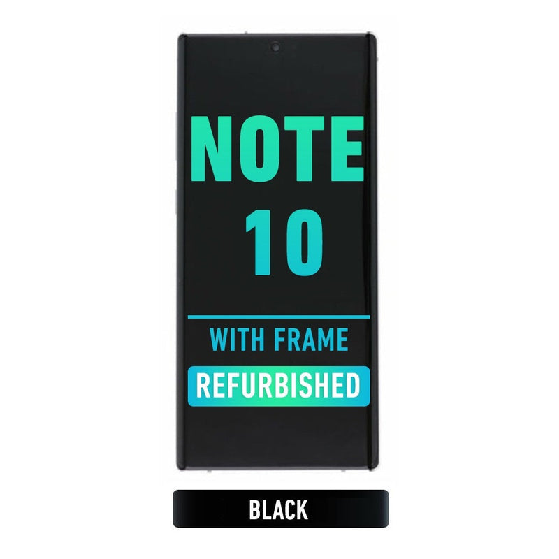 Samsung Galaxy Note 10 Pantalla Con Bisel (Reacondicionada) (Aura Negro)