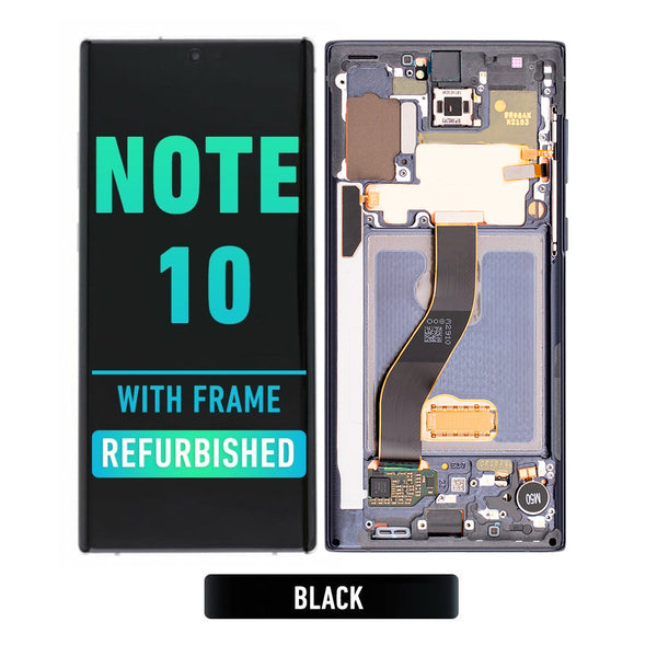 Samsung Galaxy Note 10 Pantalla Con Bisel (Reacondicionada) (Aura Negro)