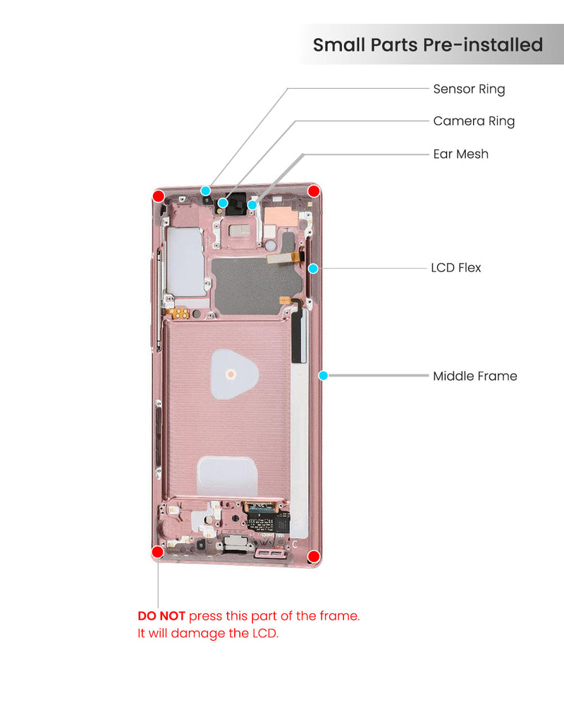 Samsung Galaxy Note 20 Pantalla Con Bisel (Reacondicionada) (Mystic Bronze)