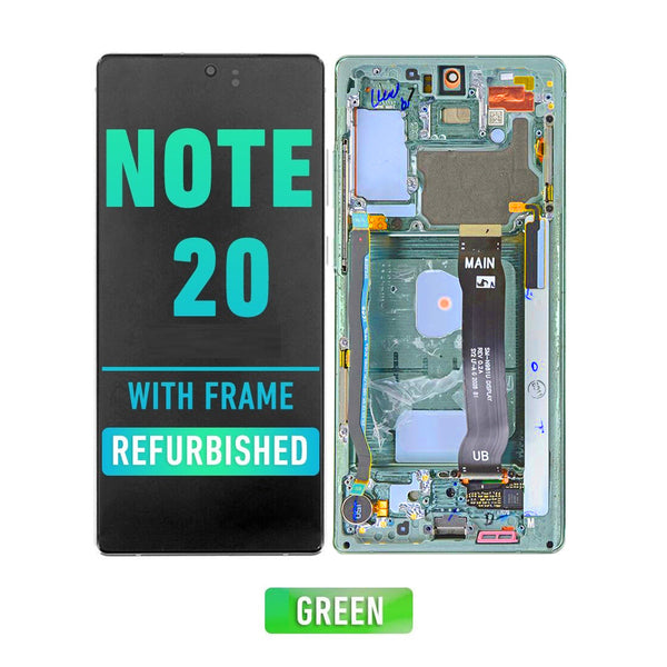 Samsung Galaxy Note 20 Pantalla Con Bisel (Reacondicionada) (Mystic Verde)
