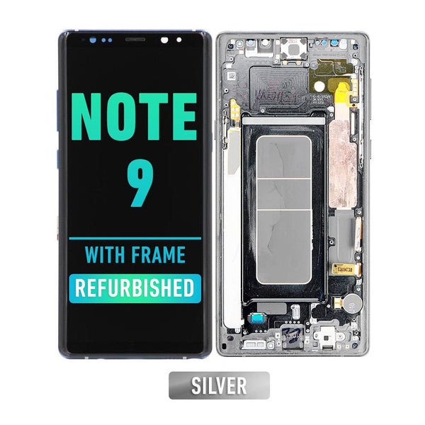 Samsung Galaxy Note 9 Pantalla Con Bisel (Reacondicionada) (Plata Nube)
