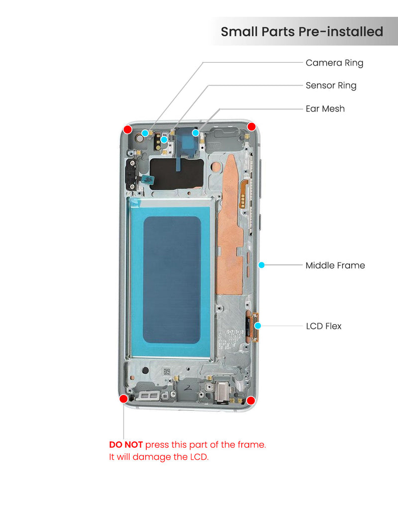 Samsung Galaxy S10E Pantalla Con Bisel (Reacondicionada) (Amarillo Canario)